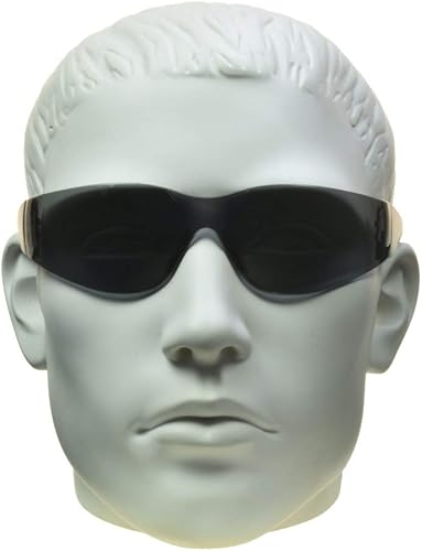 Miniatura 4 de proSPORT Lentes de sol bifocales de seguridad con lector + 1.50 unidades de lentes color humo sólido y marrón sólido, marco deportivo ligero sin