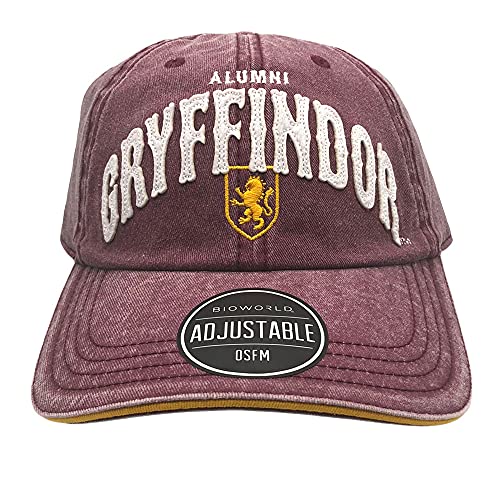 Harry Potter Gryffindor Alumni - Gorra ajustable, color marrón