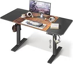 110-220v, Mesa Regulagem Altura, Mesa Eletrica Ajustavel, Mesa Elevadora Elétrica Pele de Tigre