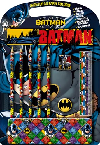 Batman Aventuras para Colorir: