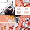 Redragon K673 PRO SE 75% 81 Keys Wireless Gasket RGB Gaming Keyboard, 3-Mode Anime Mechanical Keyboard w/Hot-Swap Socket, Dedicated Knob Control & 5-Layer Noise Dampening, Custom Hi-Fi Linear Switch - Image 2