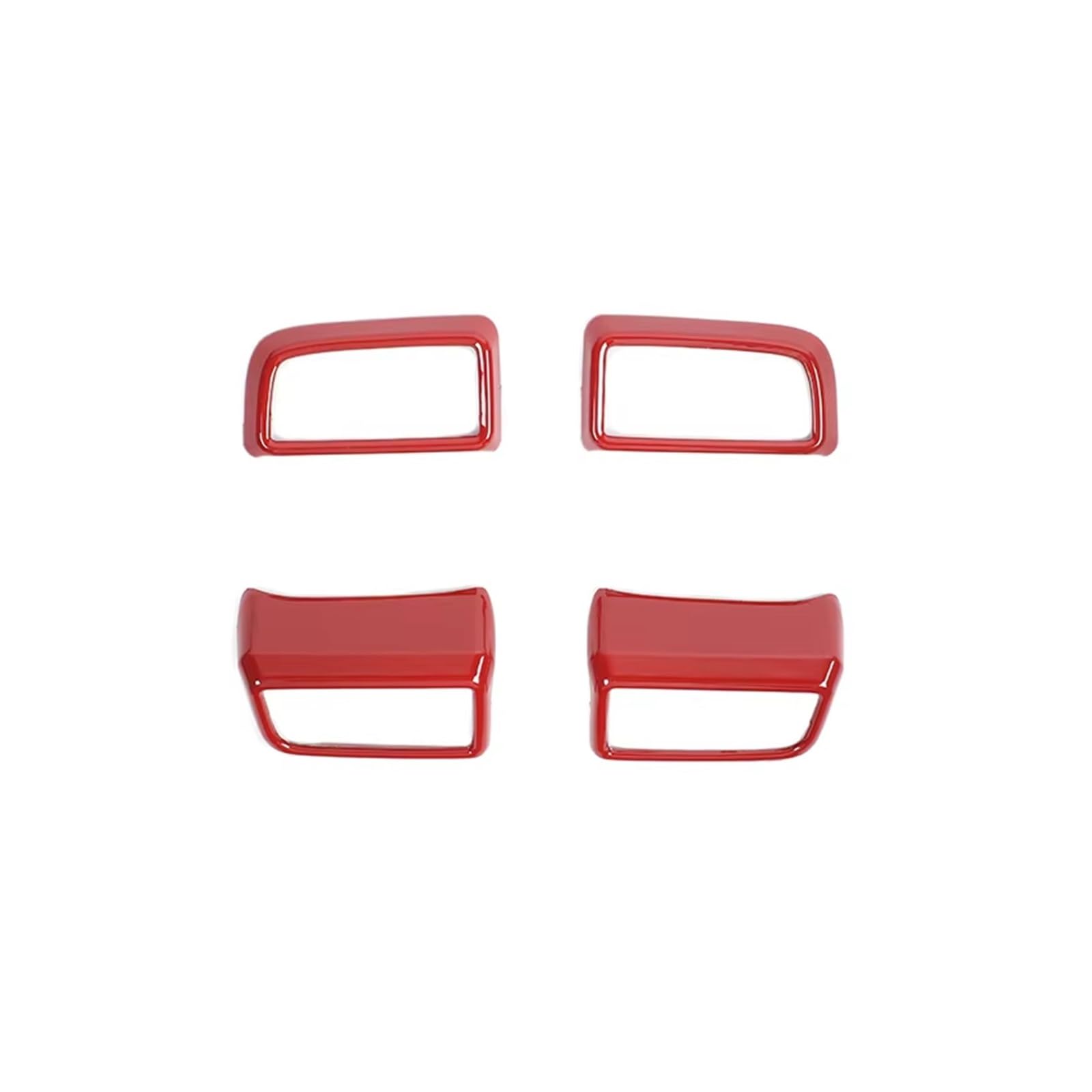 for Chevrolet for Camaro 2010-2015 Front Instrument Decoration Cover Stickers Car Interior Accessories Car Interior Mouldings(Red)