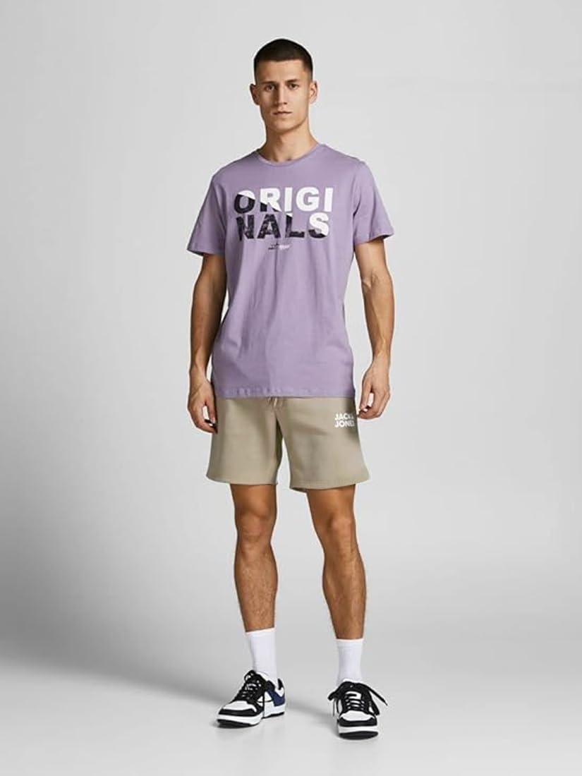 JACK & JONES JJINEWSOFT SWEAT SHORTS GMS - Shorty Mężczyźni