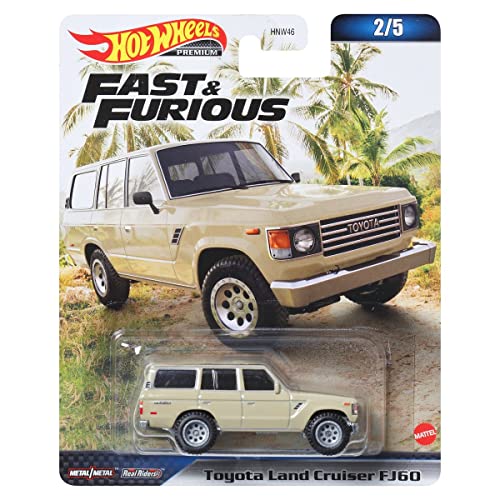Hot Wheels Fast & Furious Set 5 Autos 1:64 miniatura 5