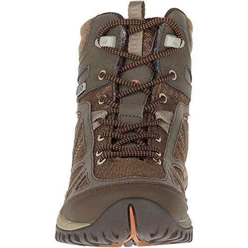 Merrell Women's Siren Sport Q2 Mid Waterproof Hiking Boot, Slate Black, 5.5 M US
