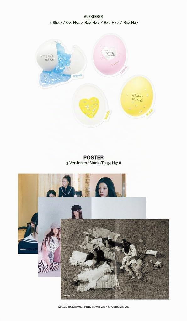 ILLIT bomb 3rd Mini Album (3 versions SET)