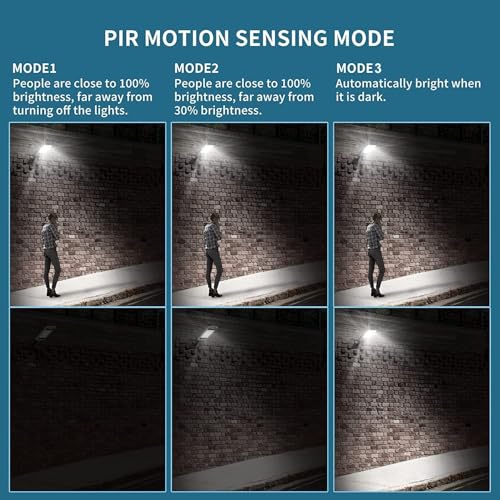 Image of High Brightness LED Solar Street Light for Parking Lot, Dusk to Dawn Waterproof Outdoor Light with Motion Sensor & Remote Control for Street, Garage, Yard & Security