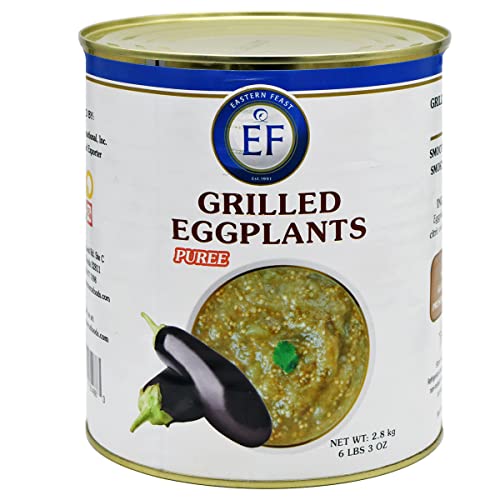 Eastern Feast - Puree of Grilled Eggplants, 2.8 kg (6.2