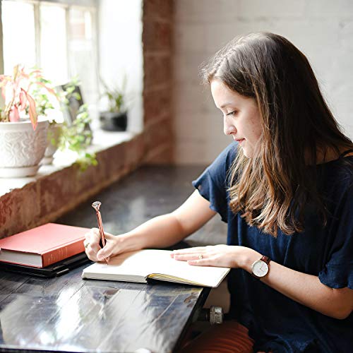 12 Pcs Diamond Pen With Big Crystal Bling Metal Ballpoint Pen, Office Supplies And School, Rose Gold/White Rose Polka Dot/Silver/Rose Gold With White Polka Dots, Includes 12 Pen Refills #TOP6