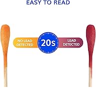 Vista 4 de Hisopos de prueba de plomo instantáneos, kit de prueba de superficie de plomo rápido (30 piezas) - Embalaje sellable de forma independiente para 3