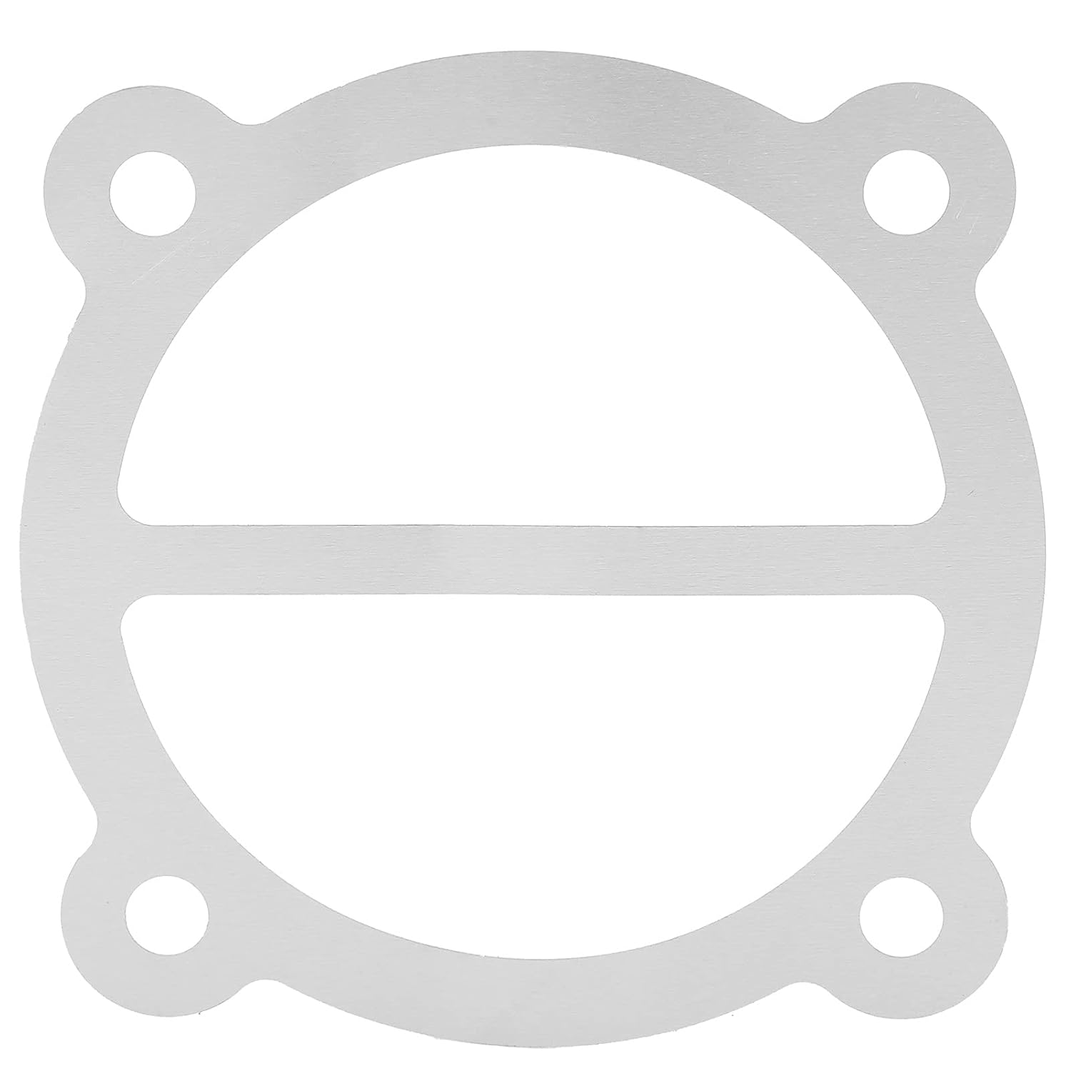 10Pcs Air Compressor Cylinder Head Gasket Sealing Plate Replacement Aluminum Gasket Replacement for 65mm Diameter Cylinder White