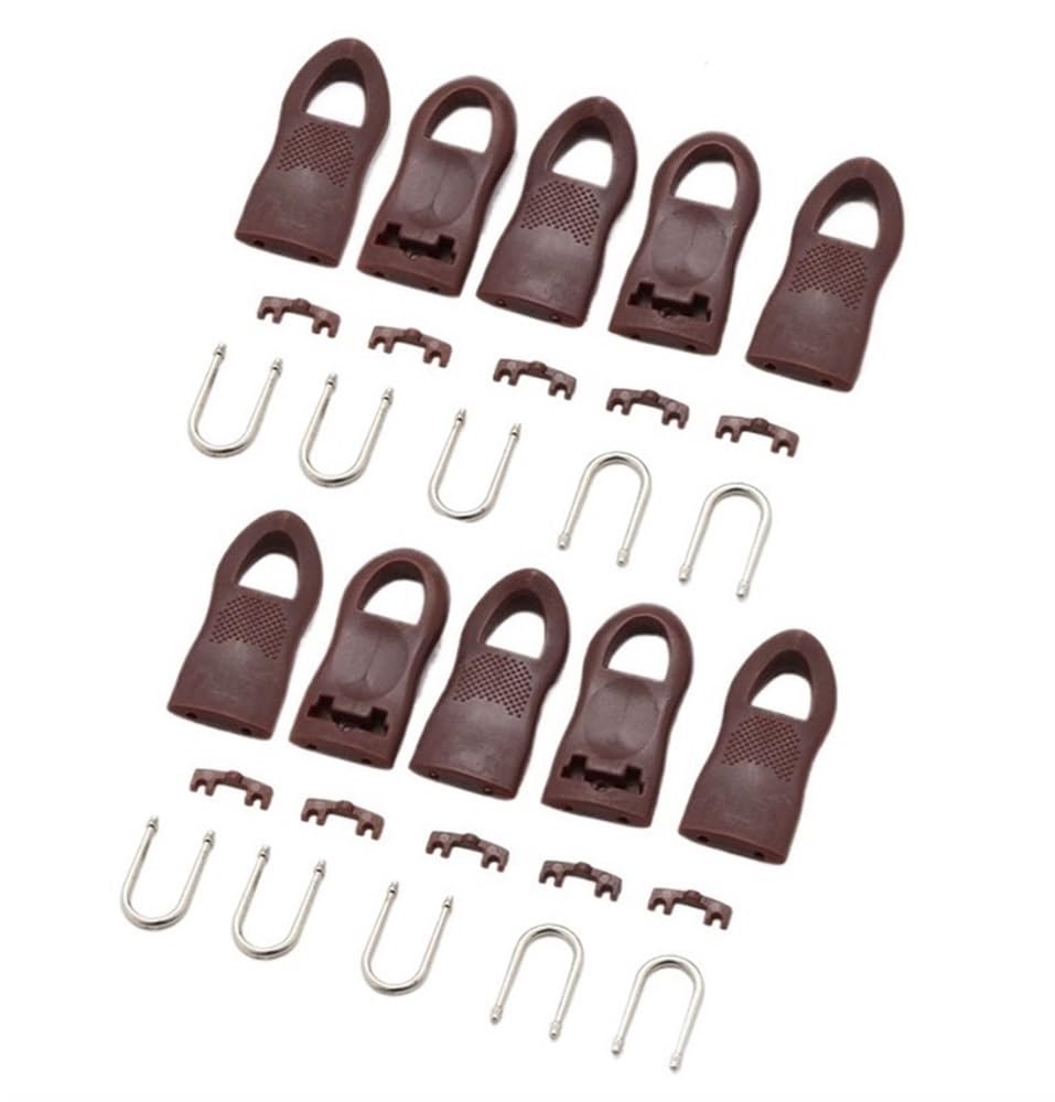 Tirador de cremallera de repuesto multifuncional, tirador de cremallera de repuesto, accesorio de tirador de cremallera universal, pequeño reparador de cremallera ajustable, tirador de cremallera comp