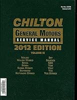 Chilton General Motors Service Manual 143546169X Book Cover