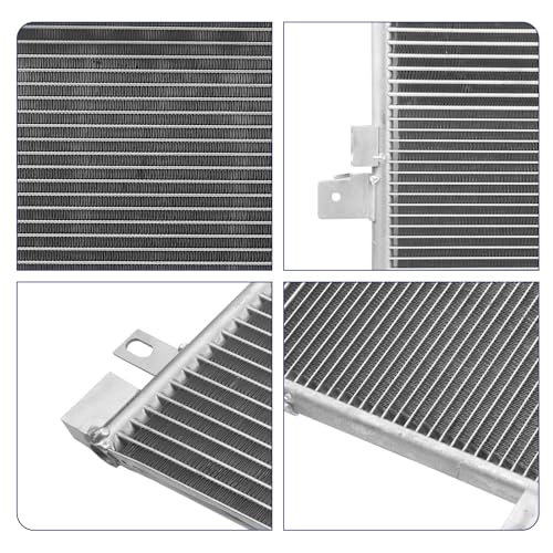 Image of Air Conditioning A /C Condenser Compatible with Chrysler 200, Sebring & Dodge Avenger, Caliber & Jeep Compass, Patriot # 3586, CN3586PFC, 68004053AA, CH3030228