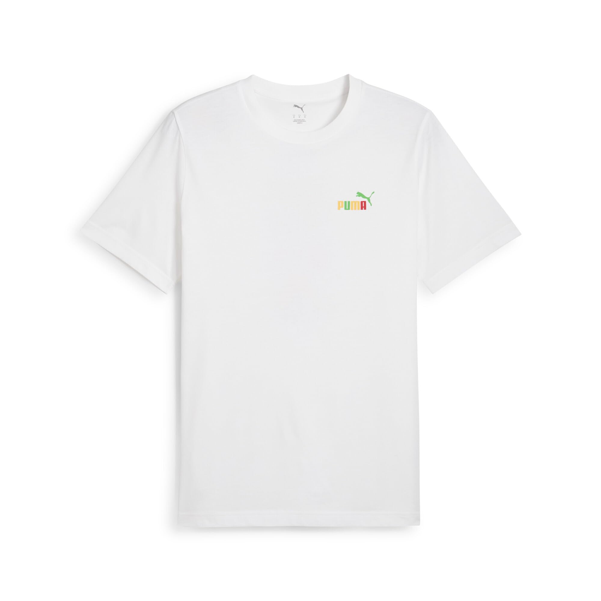 Puma Men's Regular Fit T-Shirt - White Puma White - L