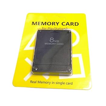 PS2 本体+ゲーム5点+メモリカード+？ PlayStation PS2 専用 メモリーカード(8MB) カラーランダム 社外