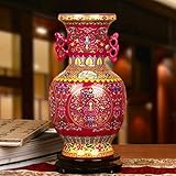 ☆ Name: Vase. Vasen Startseite Hochzeitsdekoration Ziervase Schöne Keramik Blumenvase Ausgezeichnetes Porzellan Jingdezhen Keramik Kristall-Glasur Blumenvase