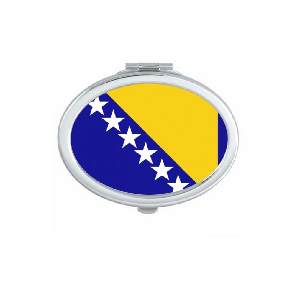 Miroir maquillage Bosnie-Herzégovine cadeau culturel original fait main pour femme