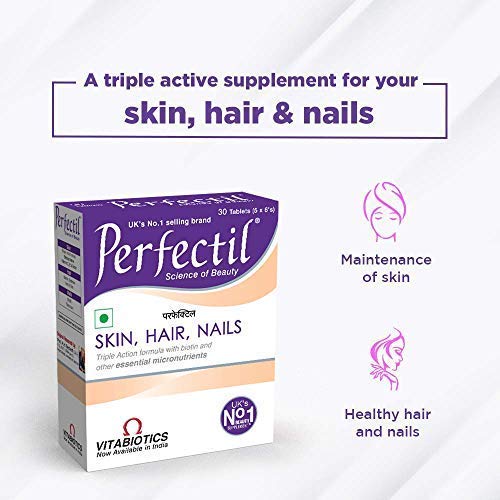 Buy Vitabiotics Perfectil Skin, Hair & Nails Multivitamin Supplement