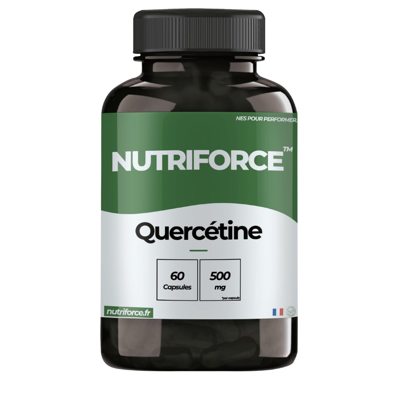 Quercetin 1000mg Kapseln – Entzündung, Haut, Haare & Verdauung – 60 Vegane Kapseln – 1 Monat Kur – Frankreich