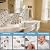 Art3d 10-Sheet Peel and Stick Backsplash Tiles, 12x12 Inch Self-Adhesive 3D Wall Tiles for Kitchen, Bathroom, Countertop - Thickened Waterproof Design (Light Brown)