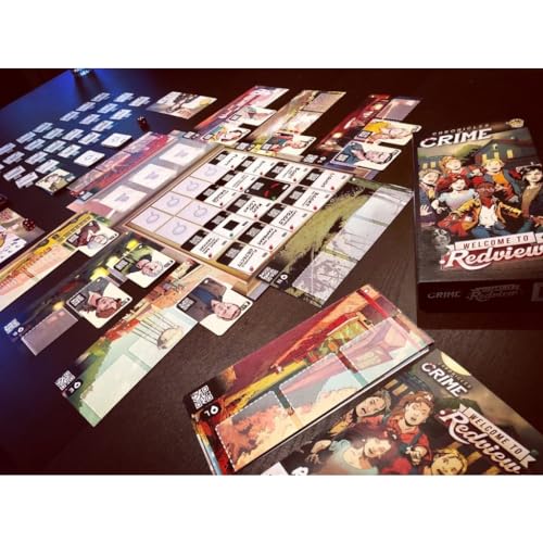Expansión Chronicles of Crime: Bienvenidos a Redview – Juego de Misterio Cooperativo para Niños y Adultos, Edad Recomendada 12+, 1-4 Jugadores, Duración Aproximada 60-90 Minutos, Desarrollado por Lucky Duck Games miniatura 2