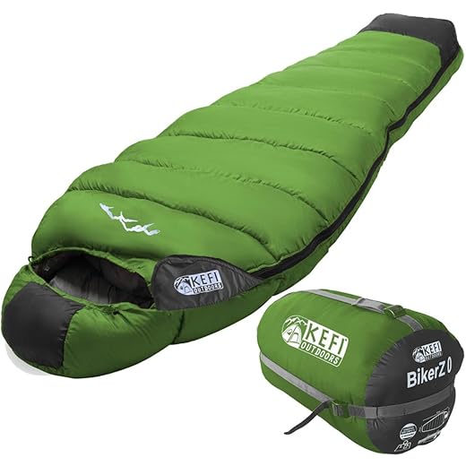 Kefi Outdoors Army Sleeping Bag -2 to 5C