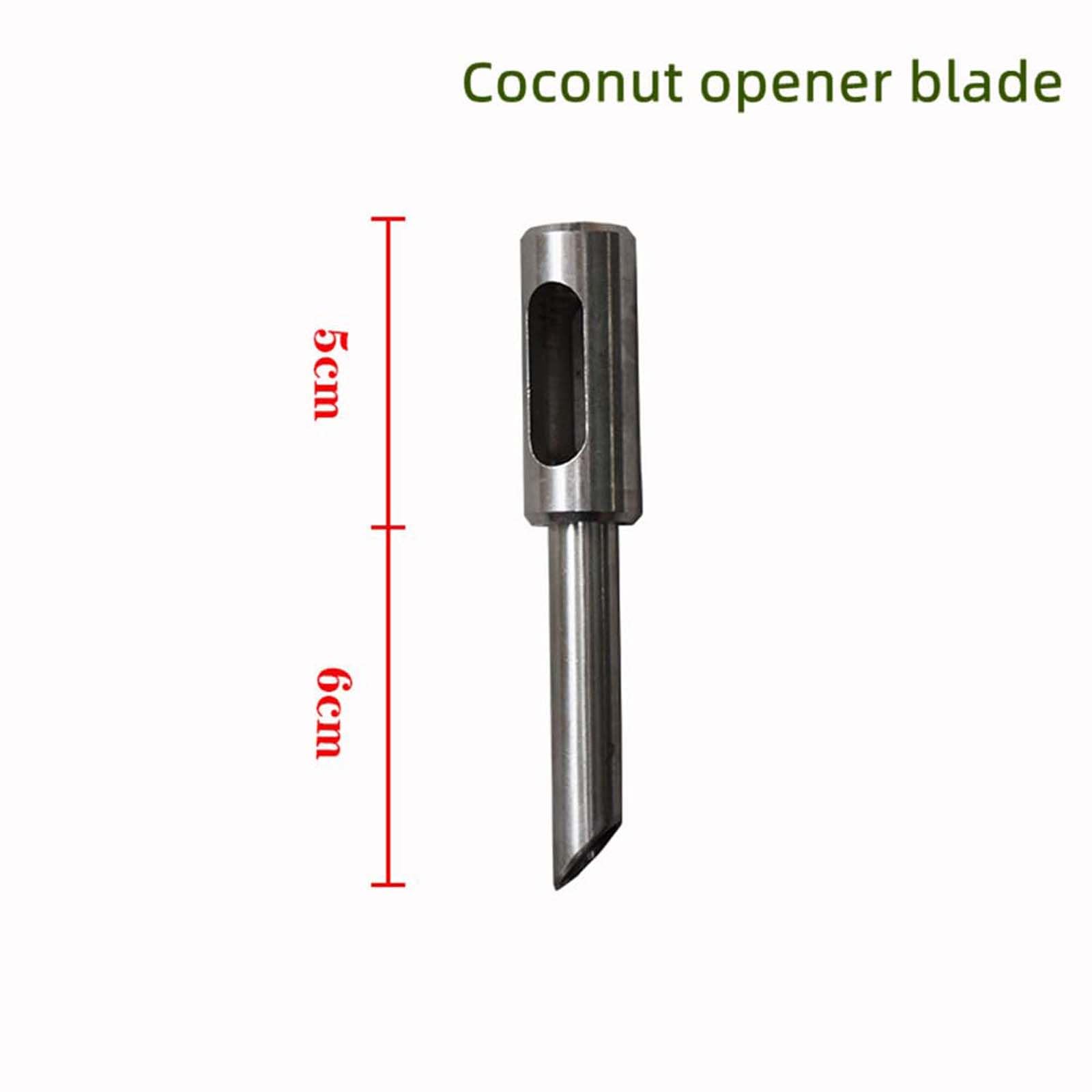 Macchina per sgusciare il cocco, apri cocco manuale per cocco verde giovane, portatile e facile da usare, perfetta per gli appassionati di acqua di cocco e preparazioni di cocco fresco