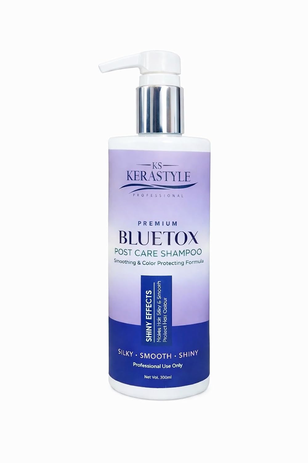 KS KERASTYLE Premium Bluetox Post Care Shampoo 300ml | Professional Hair Shampoo | Color Care & Smoothening Formula | Daily Hair Care for Chemically Treated Hair | Smooth, Soft & Shiny Hair-image-42