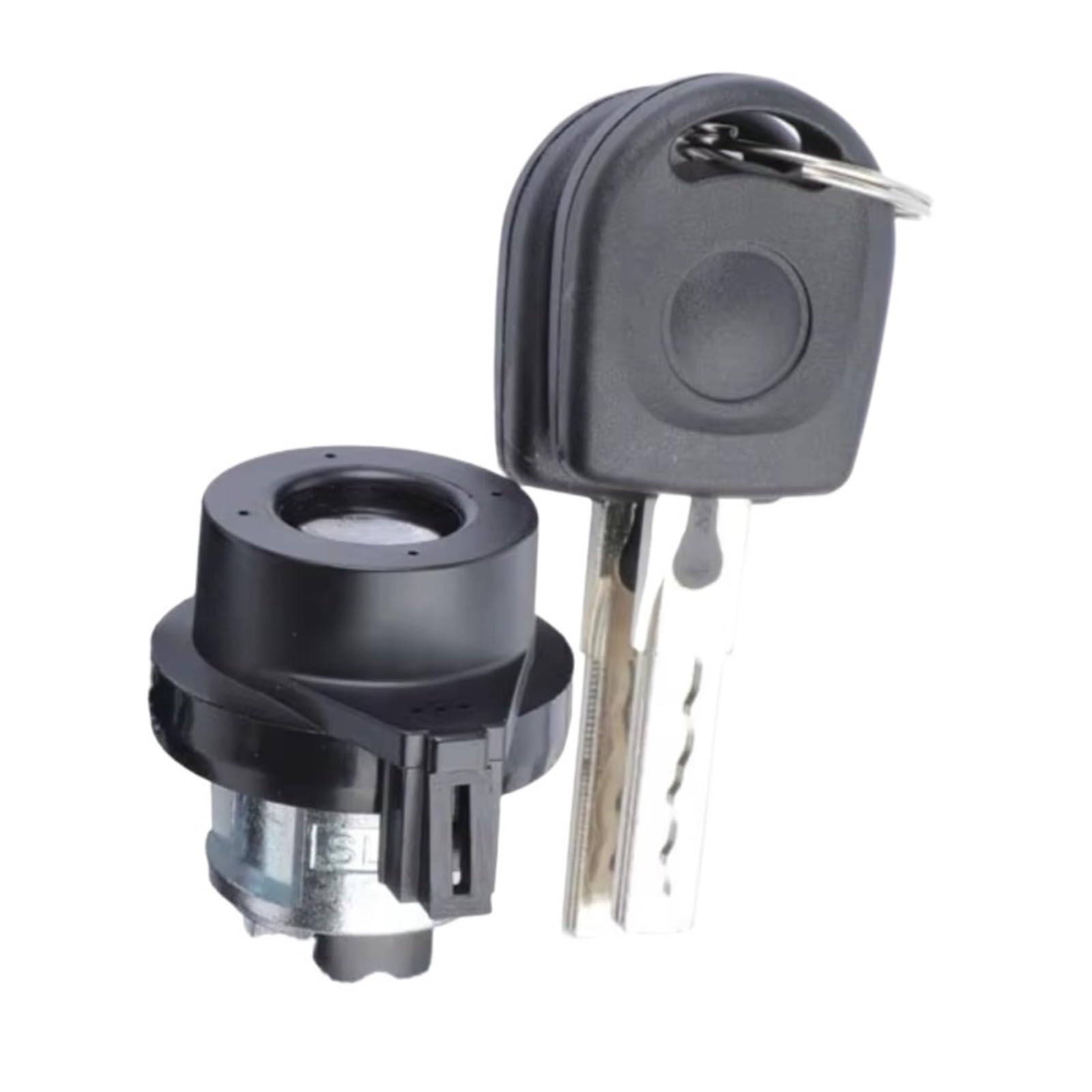 Qaliydfd One Color Ignition Lock Cylinder Compatible With Vw For T5 For Transporter 2003-2015 Ignition Cylinder Lock Barrel Key Car Switch 107905855C 8E0905855a 6L0905855d