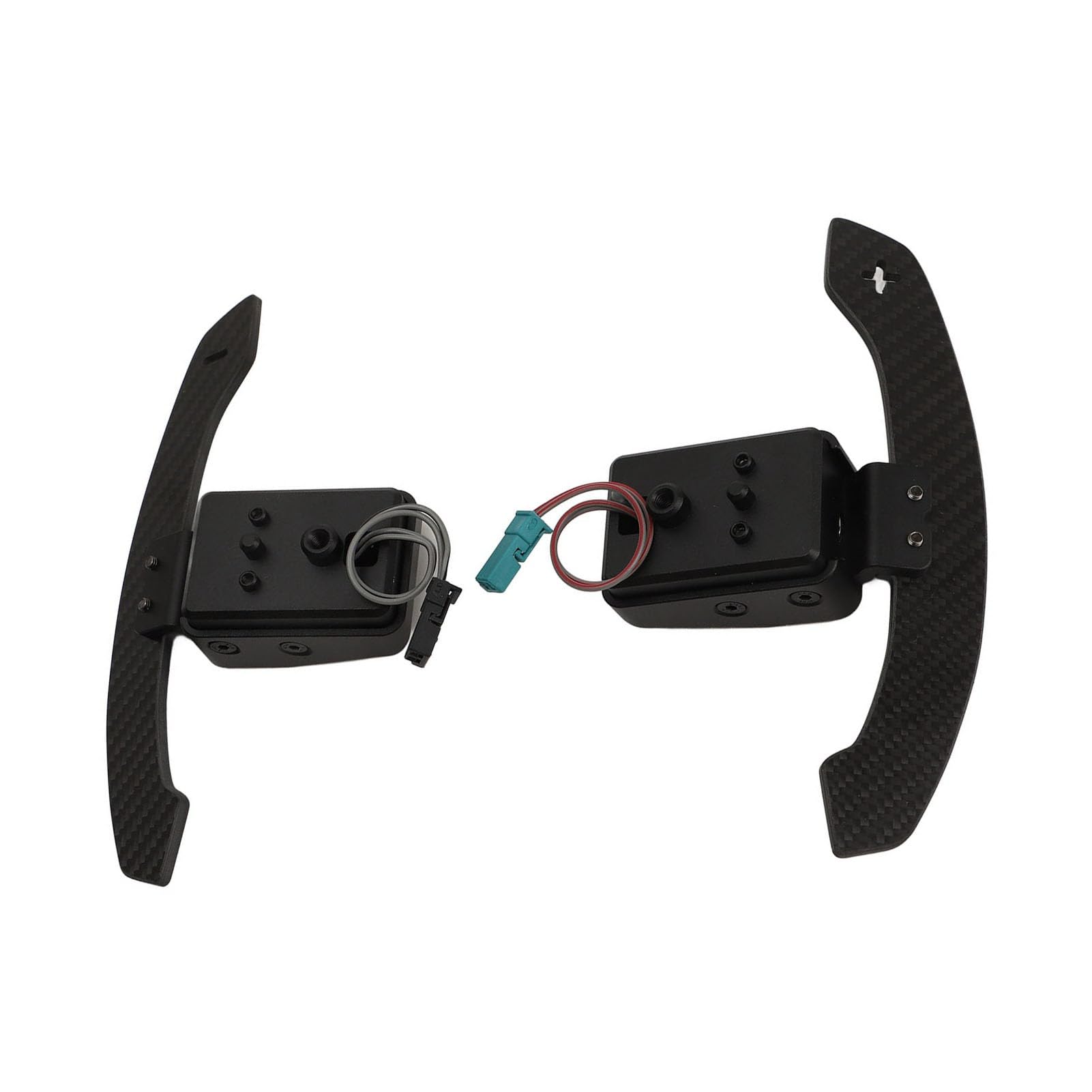 1 par de Extensiones Magnéticas de Paleta Volante Fibra Carbono para 1 Serie F20 F21 2 Series F22 F23 F45 F46