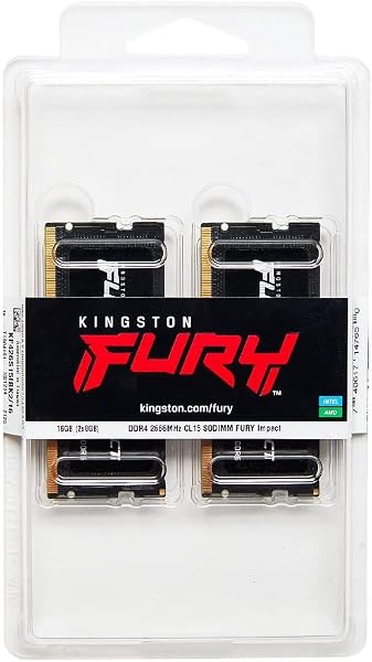 キングストンテクノロジー Kingston FURY ノートPC用メモリ DDR5 4800MT/秒 16GB×2枚 Kingston FURY Impact インパクトCL38 1.1V SODIMM KF548S38IBK2-32 製品寿命期間保証 - 3