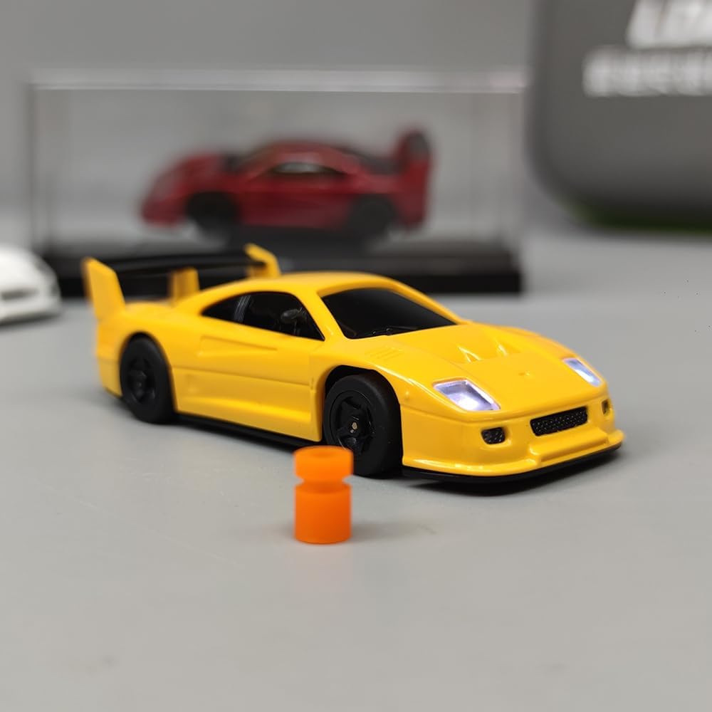 LDARC Radiant S100 1:64 Scale Mini RC Racing Car, 2.4G Full Proportional Steering Independent Suspension Desktop RC Drift Vehicle RTR for Adults & Enthusiasts