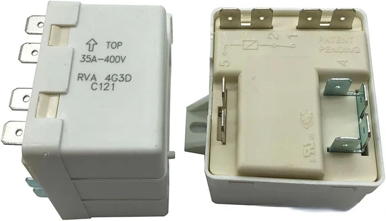 1Pcs Ice Machine Parts 35A-400V RVA4G3D 3P 220V Compressor Starter Relay Freezer Parts & Accessories