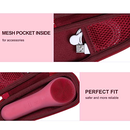 co2CREA Estojo Rígido de Transporte Compatível com Någracoola Clie 2 1 Escova de Limpeza Facial Sôni