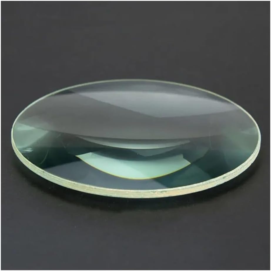Prisms & Kaleidoscopes 1pcs 100mm Diameter Optical Length 150mm 300mm Double Convex Lens for DIY Projector Science Classroom Optics Kits (Color : D100F300)