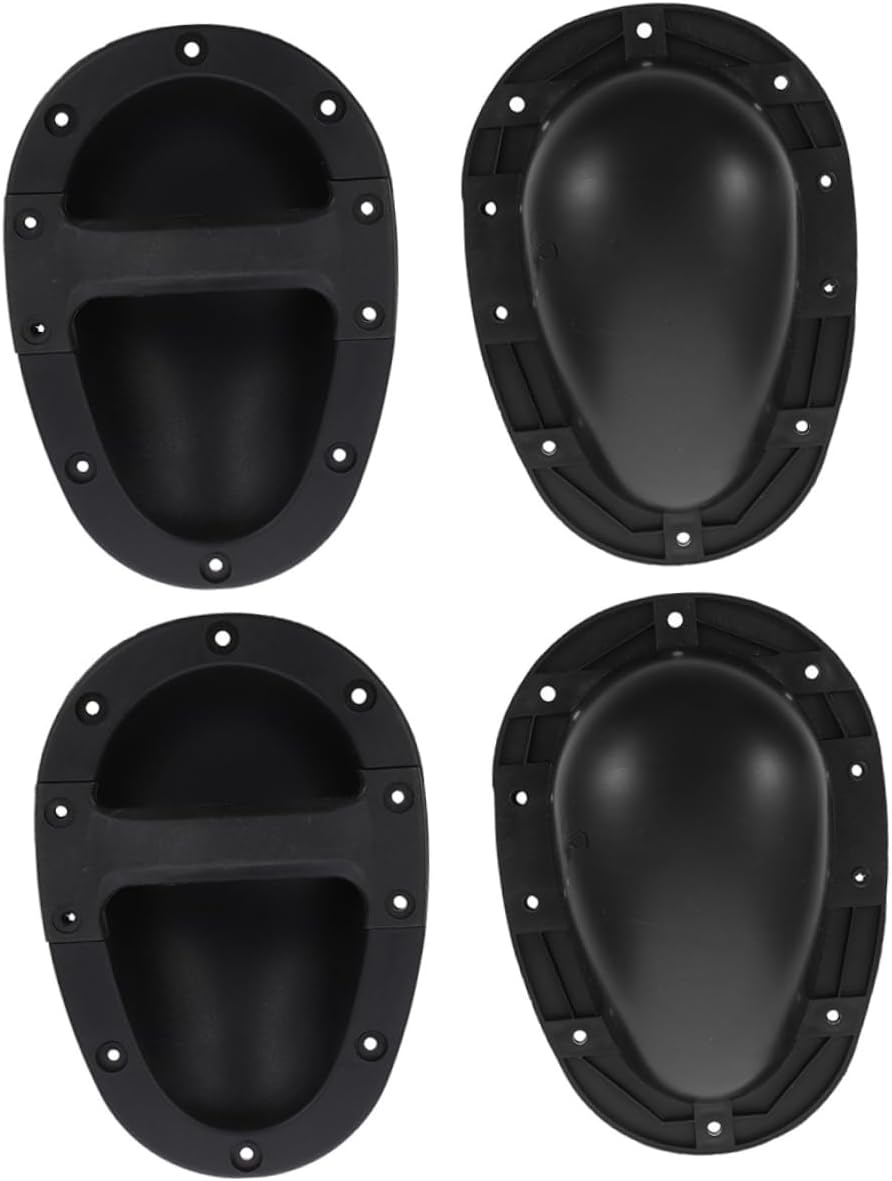 Gadpiparty 12pcs Speaker Handle Replacement Lightweight and Sound Handle for Amplifiers and Audio Equipment Smooth Design for Easy Installation