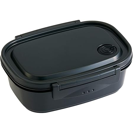 Amazon Co Jp スケーター ラク軽 軽い 弁当箱 L レンジ対応 7ml ブラック シール容器 保存容器 黒 Xpm5 ホーム キッチン