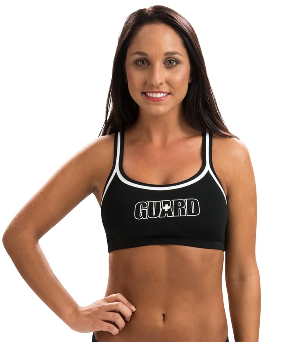 Dolfin Women's Solid 2-Piece Top Black S