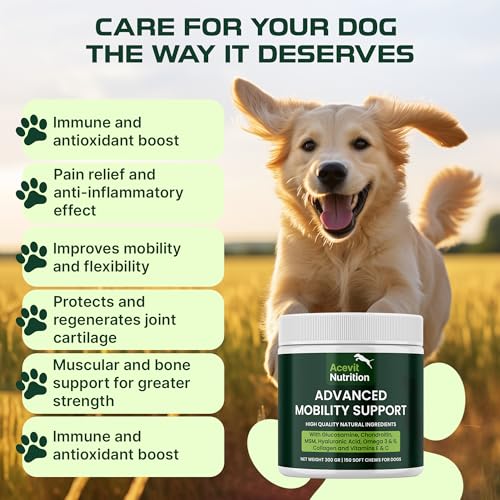 Hip & Joint voor Honden – 150 Zachte Snacks 100% Natuurlijk | met Glucosamine, Chondroïtine, MSM, Collageen & Hyaluronzuur | Pijnverlichting & Mobiliteit | Dierenartsformule met Eendensmaak - Afbeelding 5