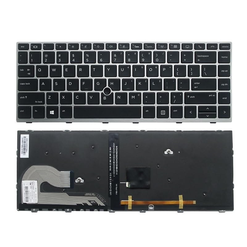 Clavier HP EliteBook 840 G6 rétroéclairé US avec touches haute précision