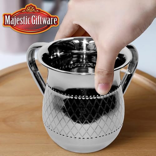 Vaso de plástico para lavado Netilat Yadayim 5.5 pulgadas miniatura 7