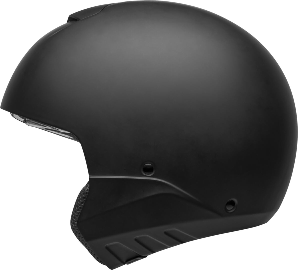 Bell - BROOZER SOLID ECE Helme - Erwachsene Unisex - Schutzausrüstung, Fahrradhelm, Straßenhelm, Straßen-Schutzhelm, Matt Schwarz, L