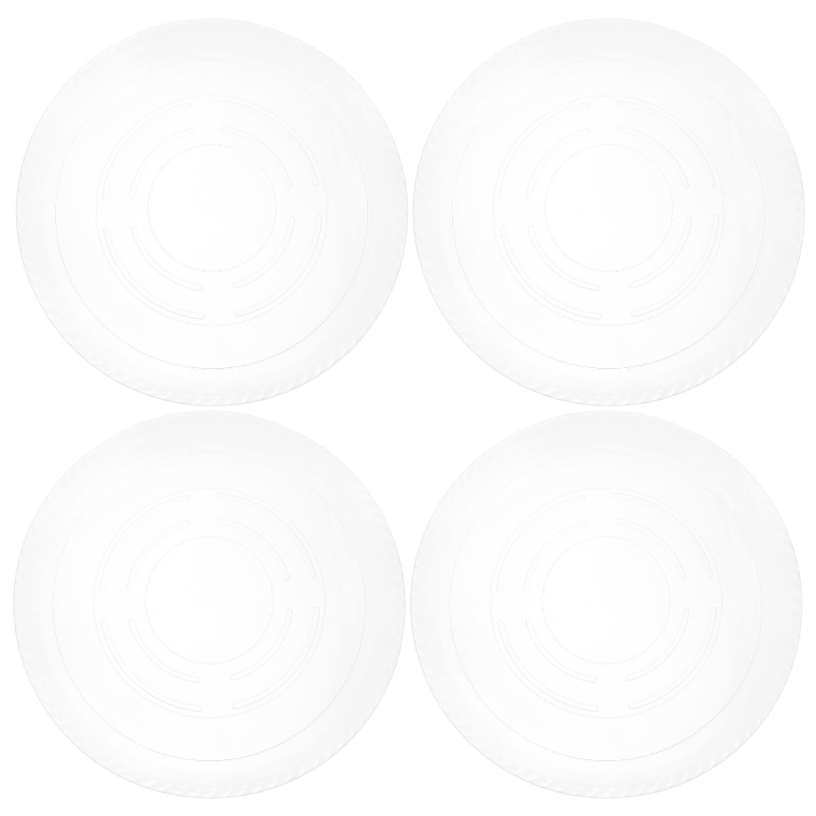 Soucoupes rondes en plastique pour pots de fleurs et collecte d'eau de plantes