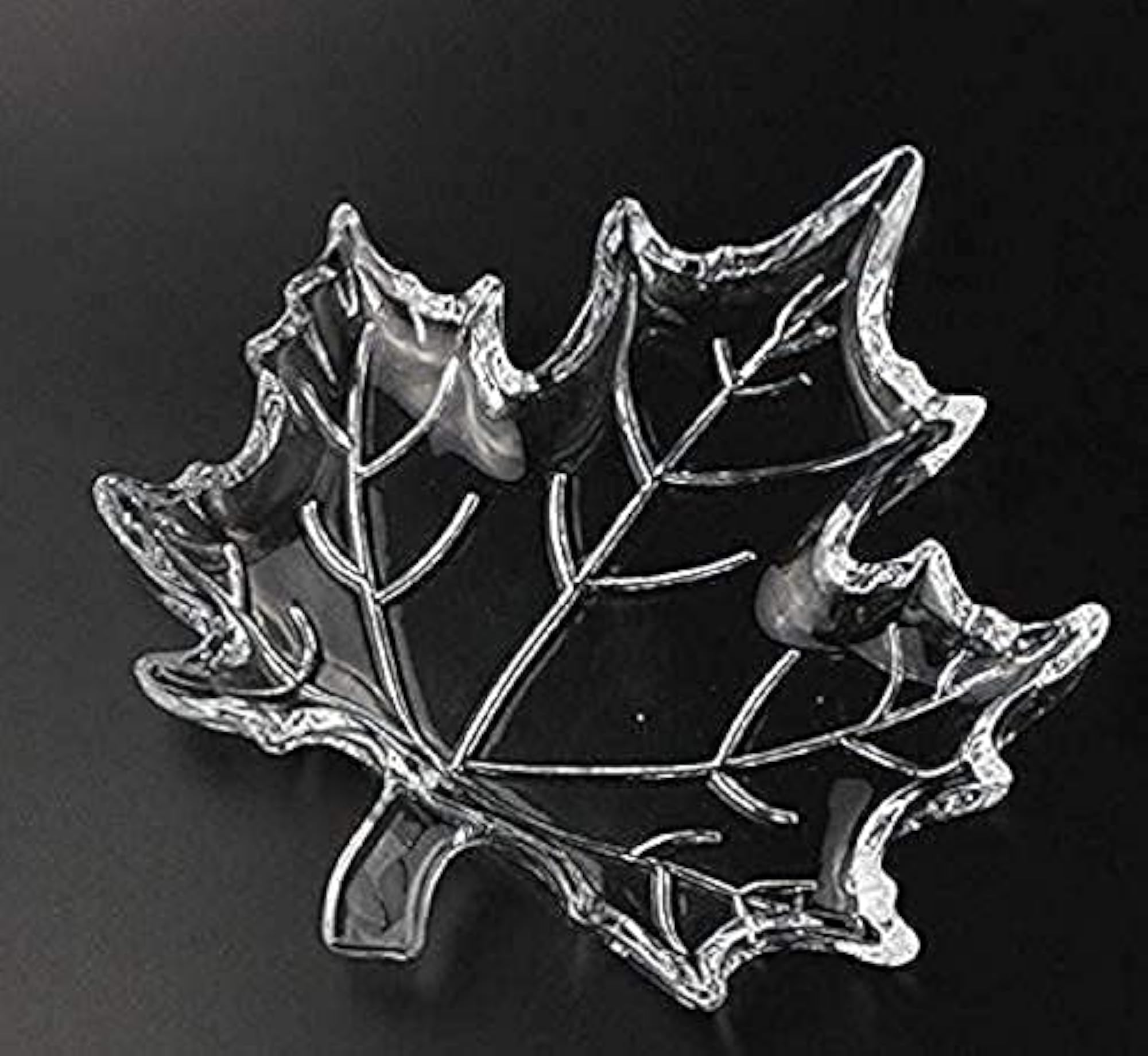 Antique Tabletop Ash Tray, Elegant Crystal Design