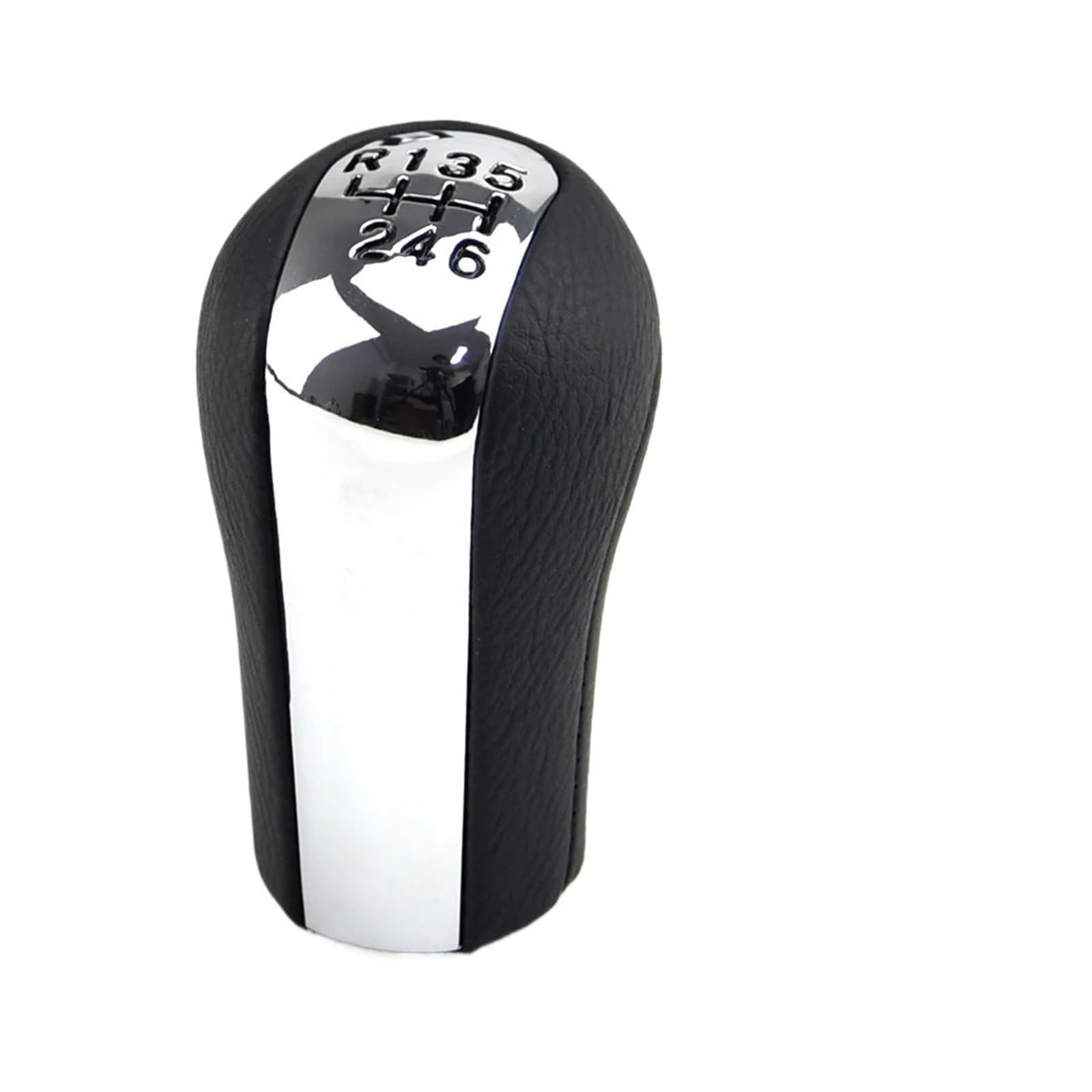 Hsukiho Mirror 6 Speed B Car Shift Knob Cover For Toyota For Corolla For Aygo For Verso For Rav4 For Yaris For Vitz Car 5/6 Speed Gear Shift Shifter Knob Lever Gaiter(Mirror 6 Speed B)