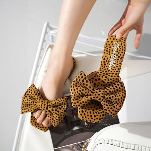 Cape Robbin Juju Sandals Slides for Women, Womens Mules Slip On Shoes with Bow - Sandals Slides for Women, Womens Mules Slip On Shoes with Bow2