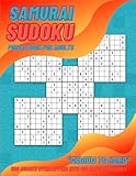 Samurai Sudoku Puzzle Book For Adults: Medium to Hard Puzzles
