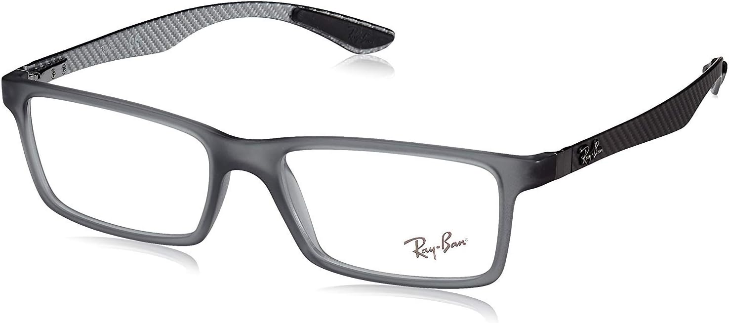 Unisex Rx8901 Rectangular Prescription Eyeglass Frames