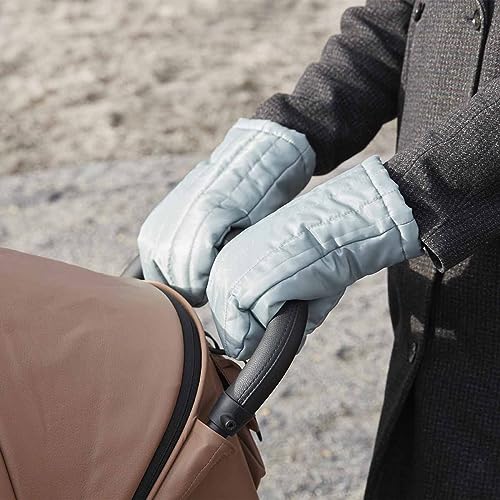 Moufles de poussette imperméables pour balades d'hiver